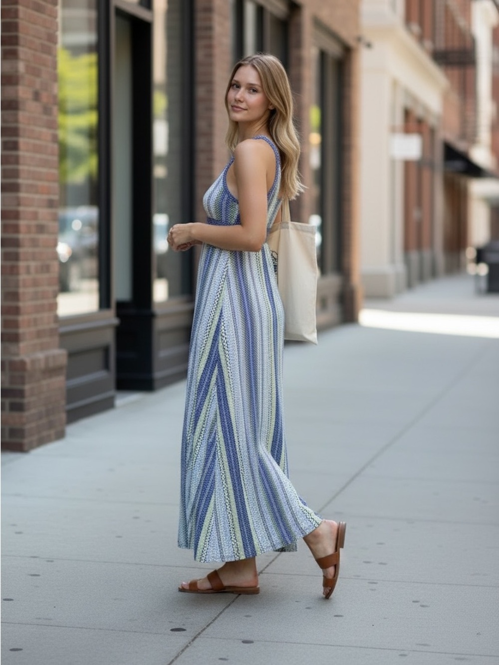 Prana Purple Maxi Dress